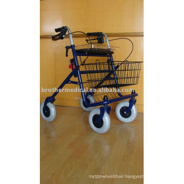 4-Wheel Economy Steel Rollator